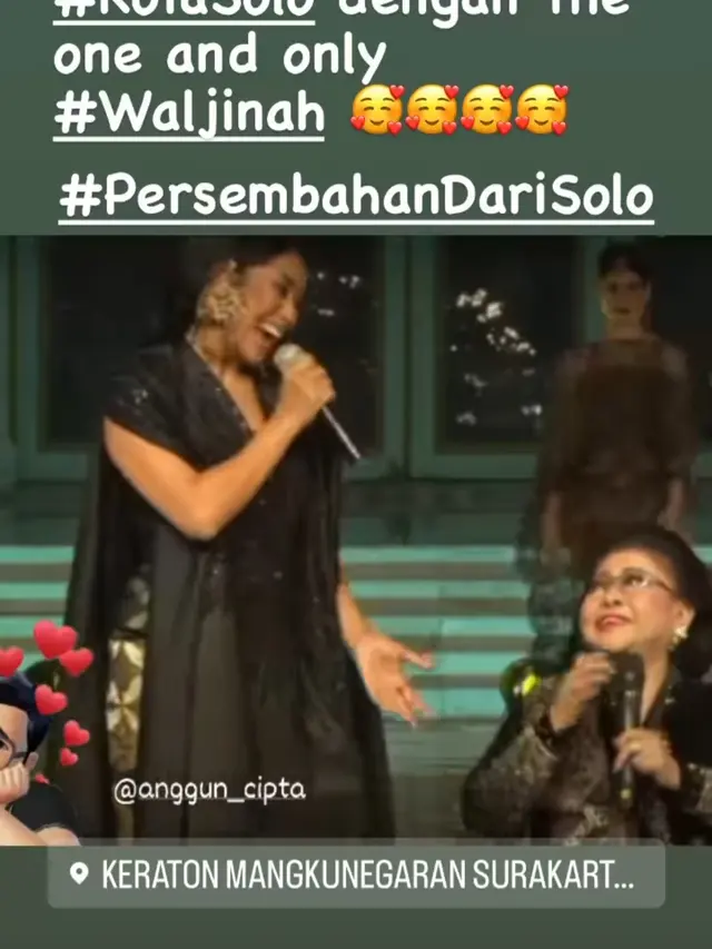 Anggun dan Waldjinah
