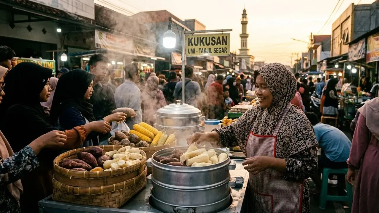 Ide Jualan Kukusan untuk Buka Puasa