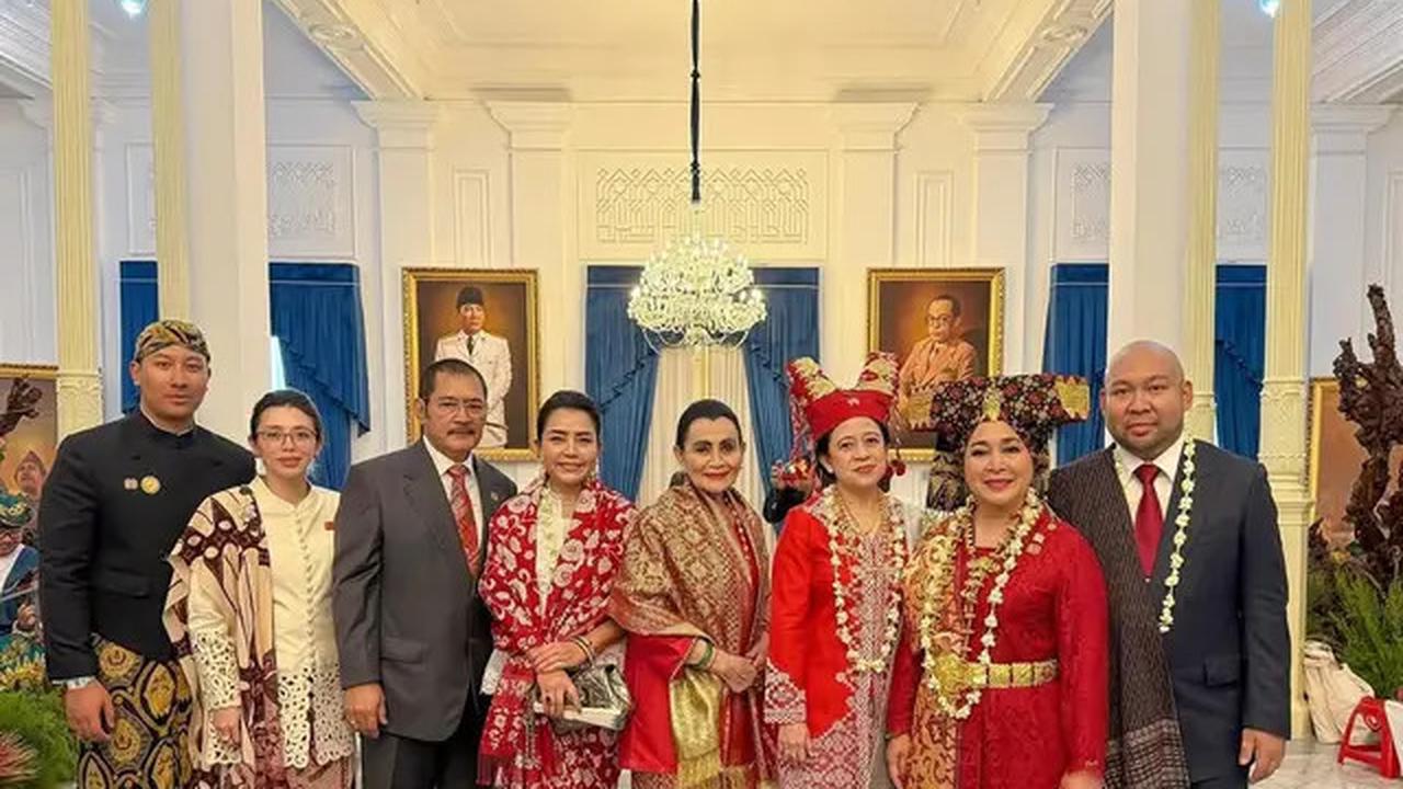 6 Potret Mayangsari Hadiri HUT RI di Istana Merdeka, Kompak Bareng Keluarga Cendana