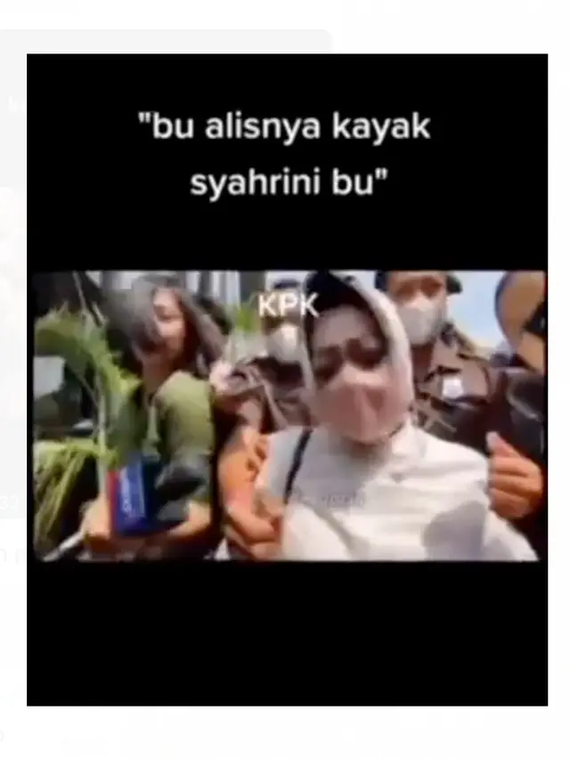 Tangkapan layar video pertanyaan julid wartawan untuk Kadinkes Lampung, Reihana, setelah diperiksa KPK, Mei 2023. (Foto: Dok. Liputan6.com)