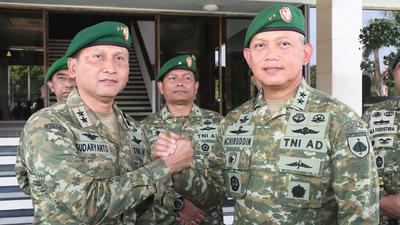 Peta Komando TNI Berubah, 10 Kodim Tak Lagi di Kodam Diponegoro
