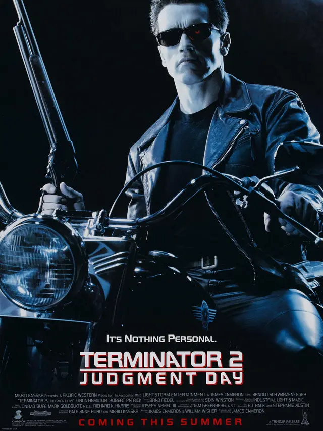 Poster film Terminator 2: Judgment Day. (Foto: Dok. Tri-Star Pictures/ IMDb)