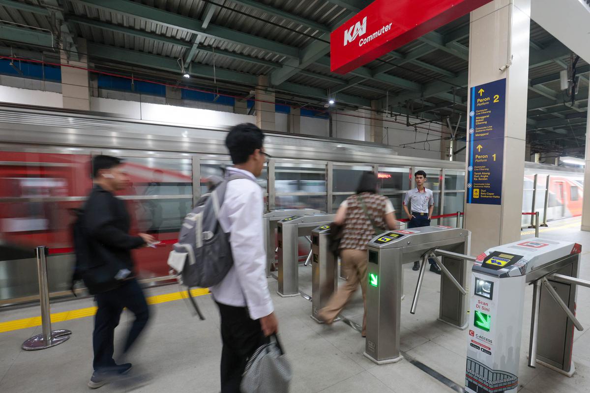 Travelator Karet-BNI City Mulai Dibangun