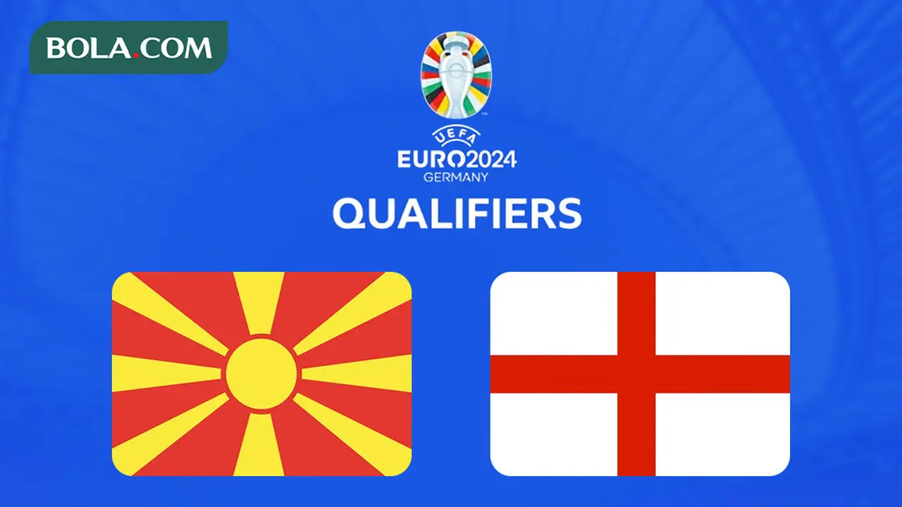 Kualifikasi Piala Eropa 2024 - Makedonia Vs Inggris