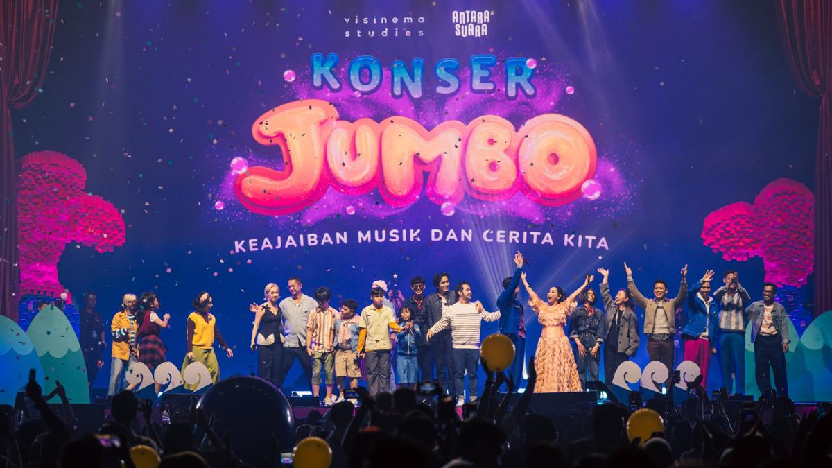 Konser JUMBO: Keajaiban Musik dan Cerita Kita Sukses Pukau Ribuan Penonton Berbagai Usia
