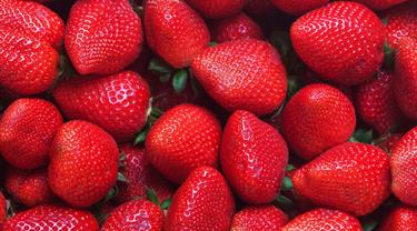 Gambar Ilustrasi Buah Stroberi