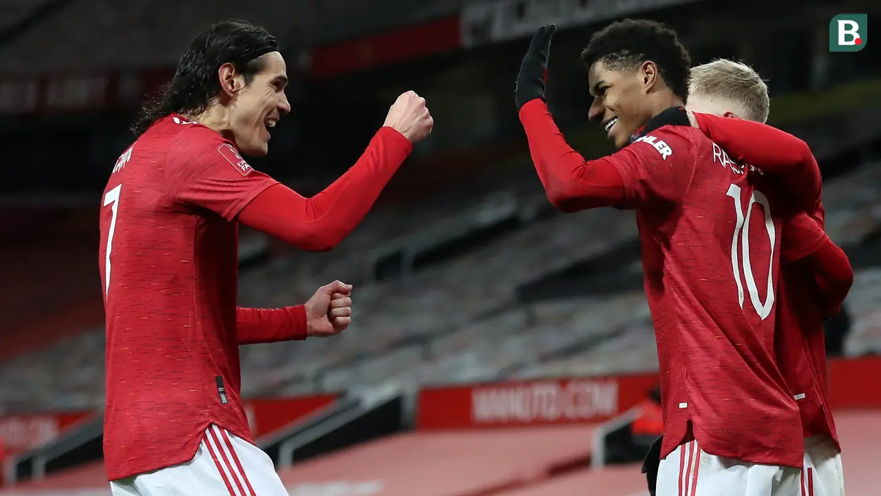 Edinson Cavani, Marcus Rashford