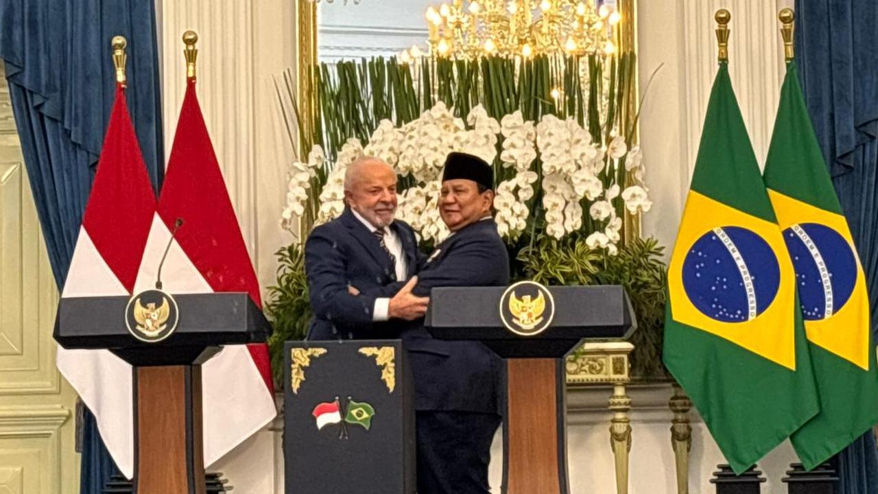 VIDEO: Prabowo Kaget Angka Keberuntungan Kembar dengan Presiden Brasil Lula