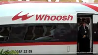 Presiden Joko Widodo (Jokowi) meresmikan Kereta Cepat Jakarta-Bandung 'Whoosh' di Stasiun Halim, Jakarta, Senin (2/10/9/2023). Setelah diresmikan, belum ada tarif yang diterapkan selama 2 pekan kedepan.