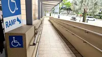 Berkunjung ke RS Mount Elizabeth Novena Singapura, Sudah Akses bagi Pasien Disabilitas? Foto Liputan6.com/Ade Nasihudin.