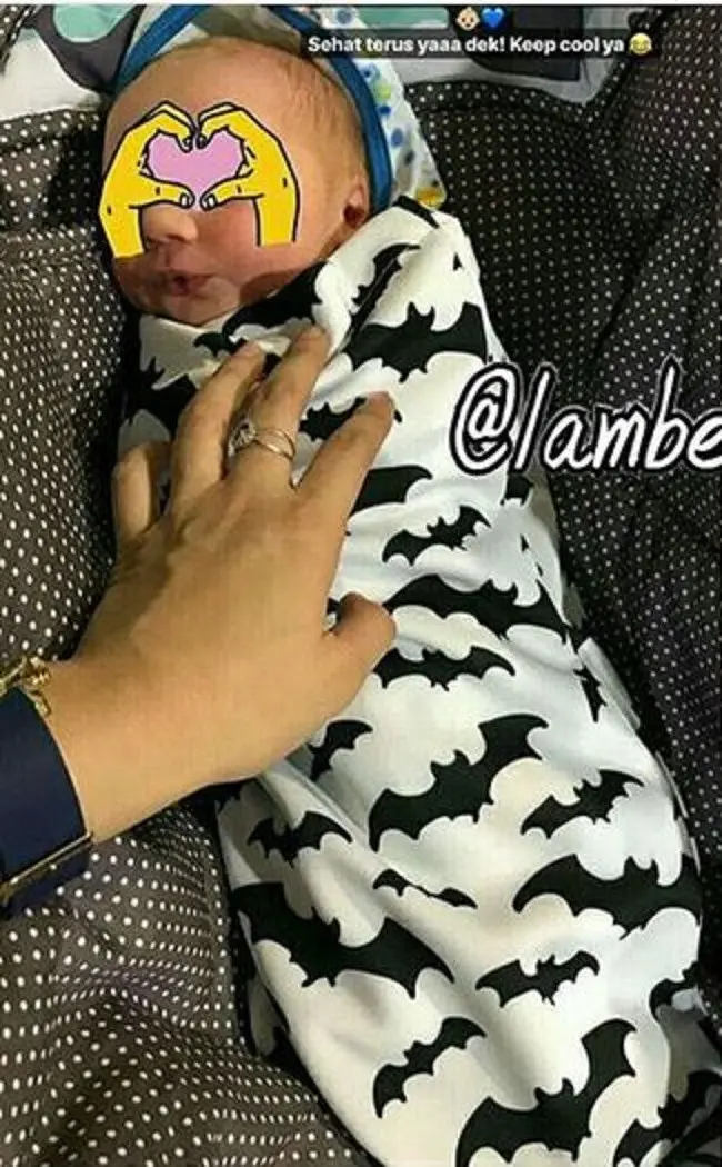 Bayi Celine Evangelista dan Stefan William (Instagram/lambe_nyinyir)