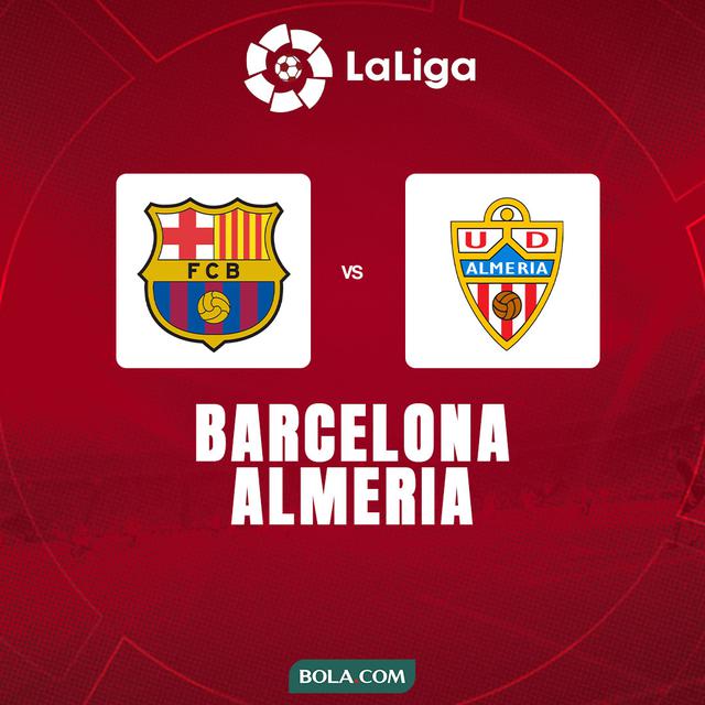 Liga Spanyol - Barcelona Vs Almeria