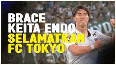 Berita video dua gol Keita Endo menyelamatkan FC Tokyo dari kekalahan saat berhadapan dengan Tokyo Verdy dalam laga bertajuk Derbi Tokyo di J1 League.