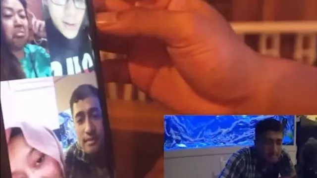 Irfan Hakim merekam video call bersama Soimah, Lesti Kejora, dan Rizky Billar yang dilakukan pada 2020 lalu. (Foto: YouTube/deHakims)