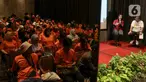 Dokter Spesialis Jantung dan Pembuluh Darah Konsultan Prevensi dan Rehabilitasi Kardiovaskular Brawijaya Hospital Saharjo, dr. Lira Firiana Sp.Jp, Subsp.PR.Kv (K) (kedua kanan) saat memberikan paparan pada acara Liputan6.com Kumpul Fakta di Hotel Akmani, Jakarta, Minggu (23/2/2025). (Liputan6.com/Herman Zakharia)