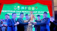 Pemilihan Duta-Duta Qasidah Tingkat Nasional 2022 yang digelar di Kabupaten Karawang, Jawa Barat resmi ditutup pada Sabtu malam (20/11/2022). (Ist)