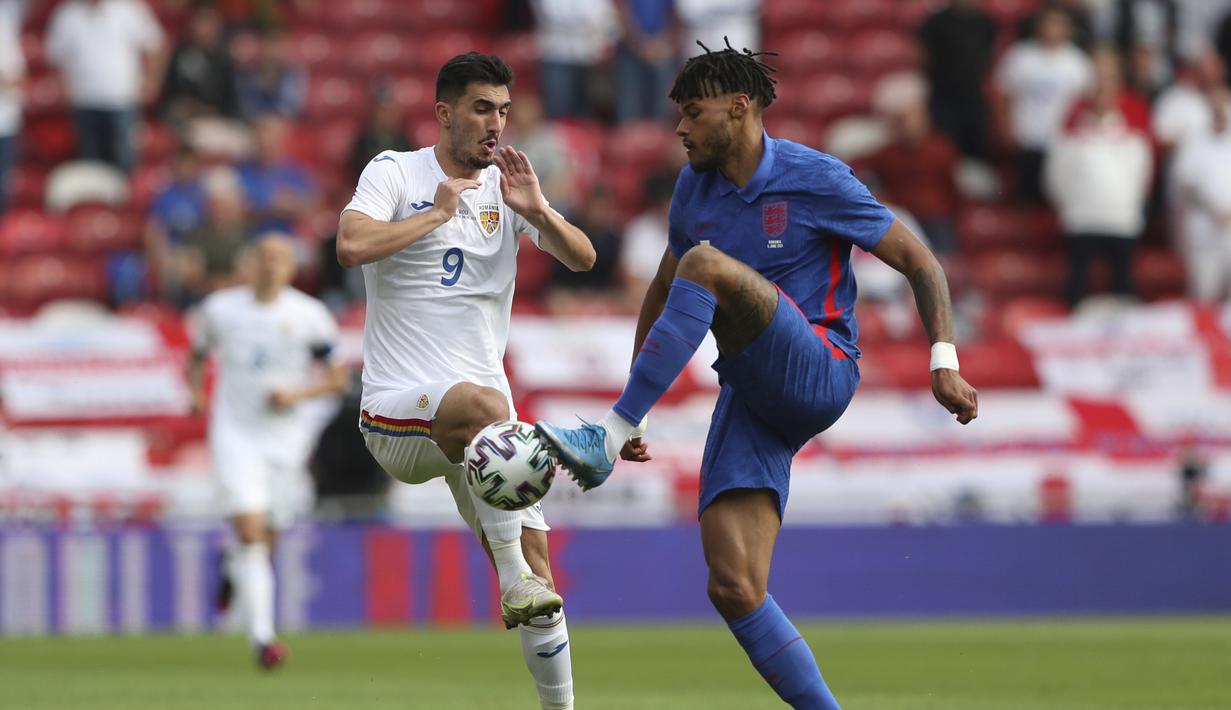 Foto Laga Pemanasan Euro 2020 Inggris Susah Payah Kalahkan Rumania Bola Liputan6 Com