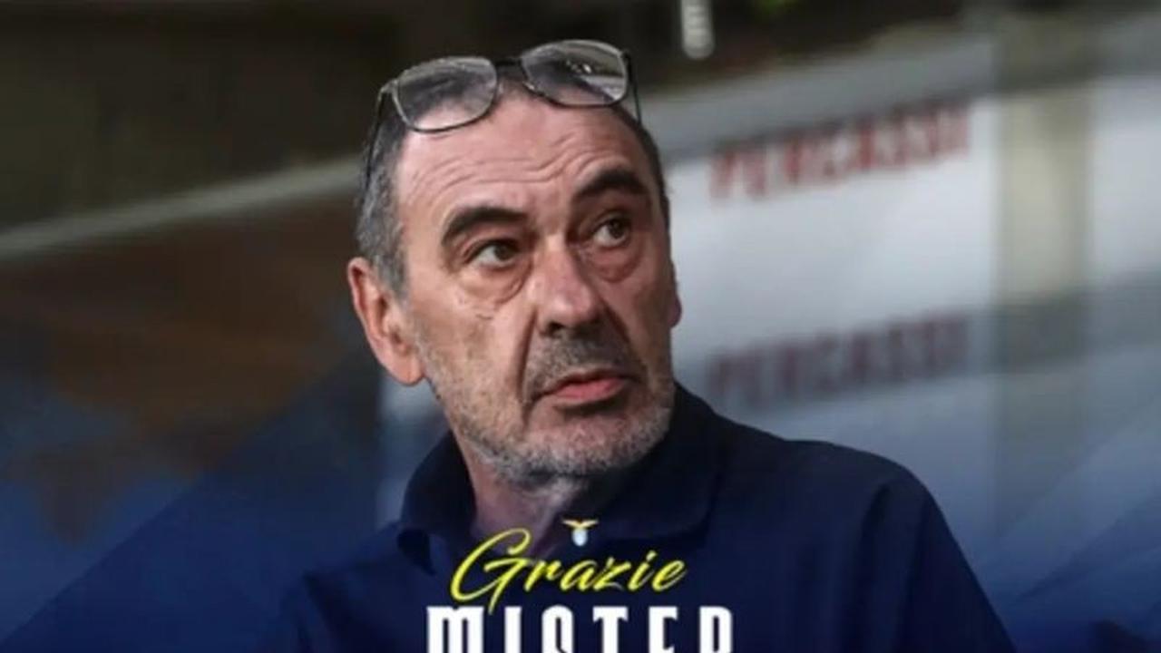 Maurizio Sarri Resmi Tinggalkan Kursi Pelatih Lazio Setelah Musim Mengecewakan