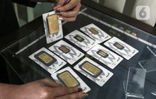 Harga Emas Antam Turun Lagi, Hari Ini Dijual Lebih Murah
