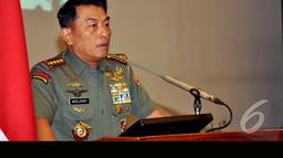 Menurut Moeldoko penandatanganan ini dilakukan untuk mempercepat pemberantasan korupsi sesuai Inpres nomor 5 tahun 2004, Jakarta, Senin (11/8/2014) (Liputan6.com/Miftahul Hayat)