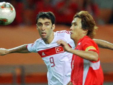 Banyak sejarah terukir pada ajang Piala Dunia 2002 yang berlangsung di Jepang dan Korea Selatan. (AFP/Kim Jae-Hwan)