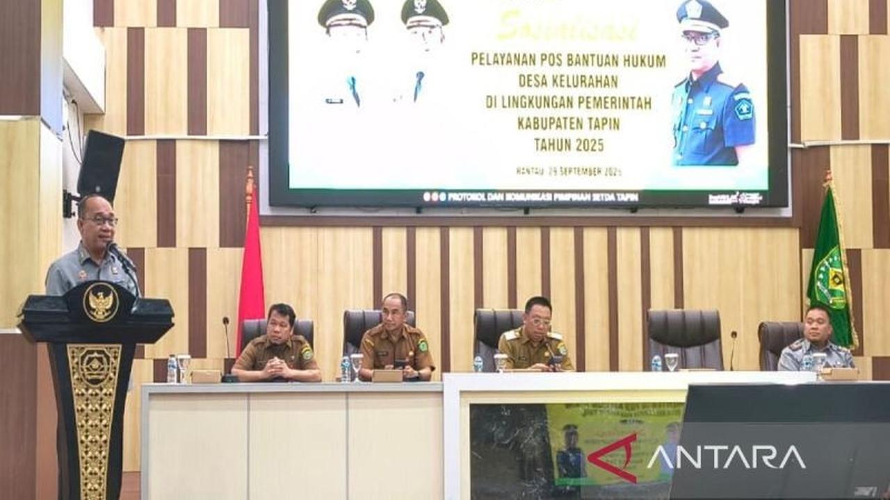 Tapin Capai 100% Cakupan! Kemenkum Kalsel Bangun 126 Posbankum di Tiap Desa untuk Akses Keadilan