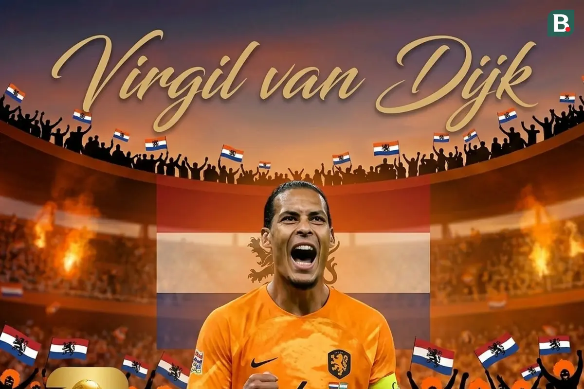 Ilustrasi Virgil van Dijk di Timnas Belanda. (Bola.com/AFP/Gemini)
