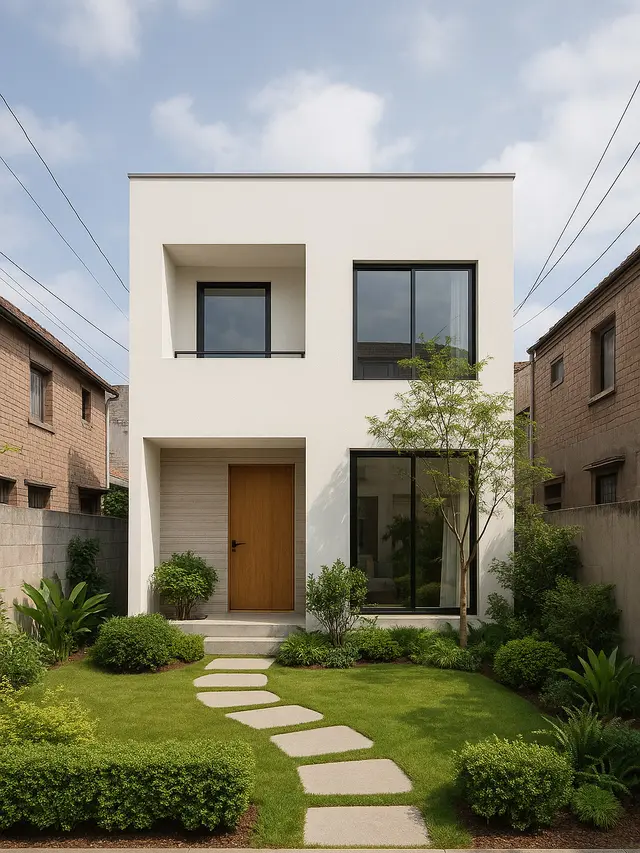 Desain Rumah Minimalis di Perkotaan Padat Penduduk