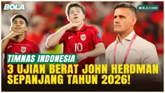 Deretan Misi Berat John Herdman Bersama Timnas Indonesia Tahun 2026: Momen Penentu Rebut Hati Fans!