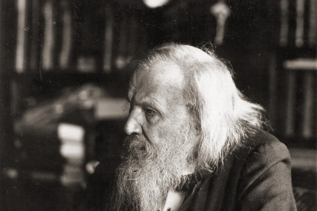 Dmitri Mendeleev. (Wikipedia)