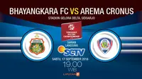 Now Live Streaming Bhayangkara FC Vs Arema Cronus