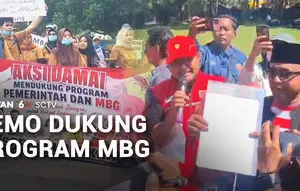 Massa Dukung Program Makan Bergizi Gratis, Minta Pemerintah Lanjutkan Program