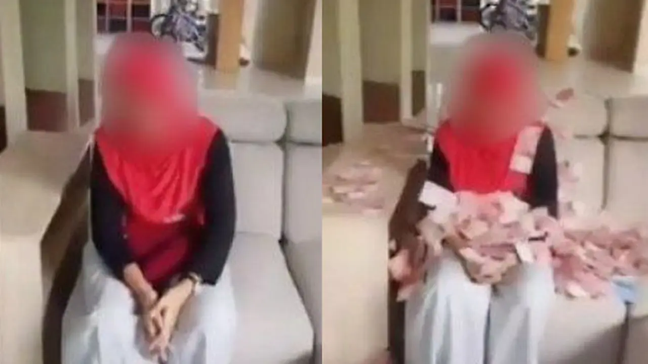 Beredar Klarifikasi Pelakor yang Disaweri Uang: