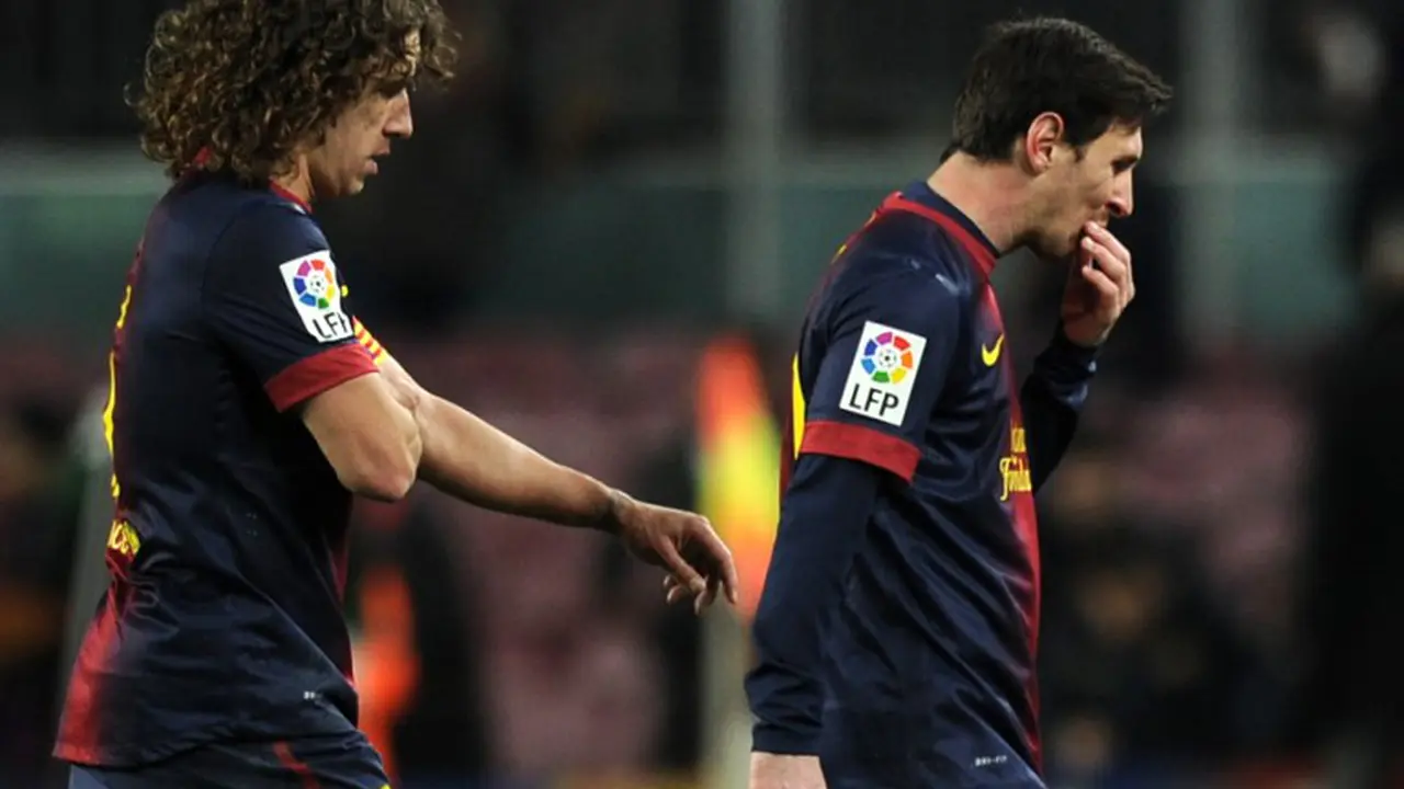 Carles Puyol- Lionel Messi