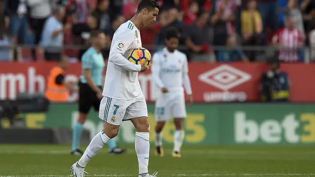 Cristiano Ronaldo Mandul, Real Madrid Takluk dari Tim Promosi