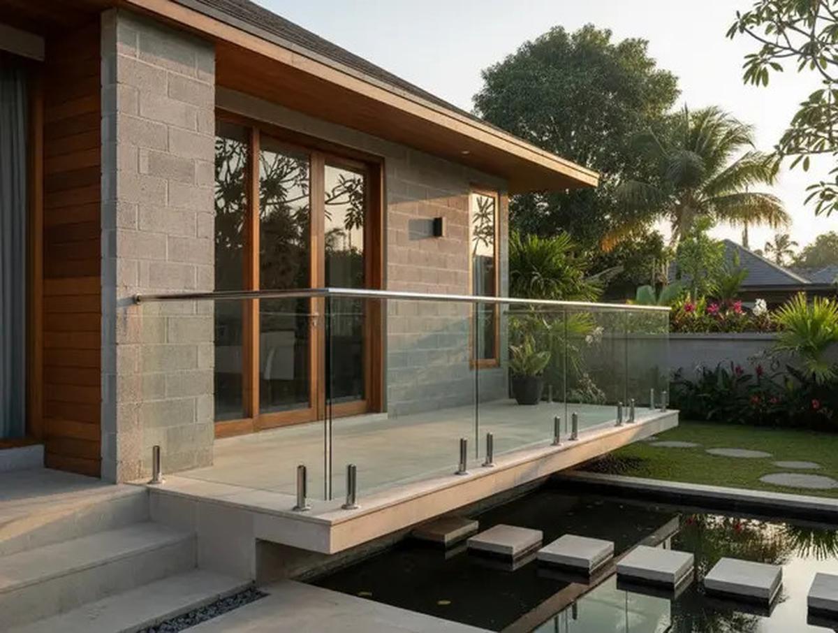 7 Contoh Pagar Balkon Rumah, Inspirasi Desain Aman dan Estetis untuk Hunian Modern