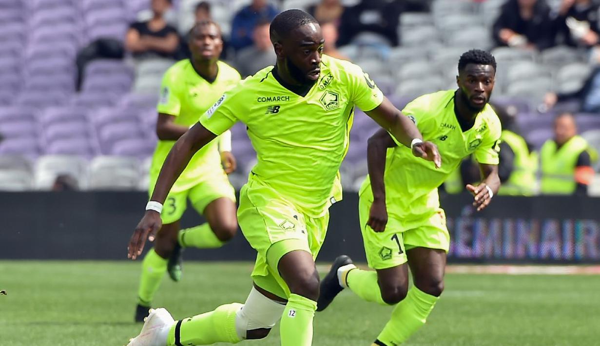 3. Nicolas Pepe (Lille) - 19 gol dan 11 assist  (AFP/Remy Gabalda)