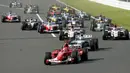 Kehebatan Schumacher di arena balap membawanya memenangi 91 Grand Prix dan 19 kali berturut-turut naik podium sejak dari Grand Prix Amerika Serikat 2001 sampai dengan Jepang 2002. (AFP/Toshifumi Kitamura)