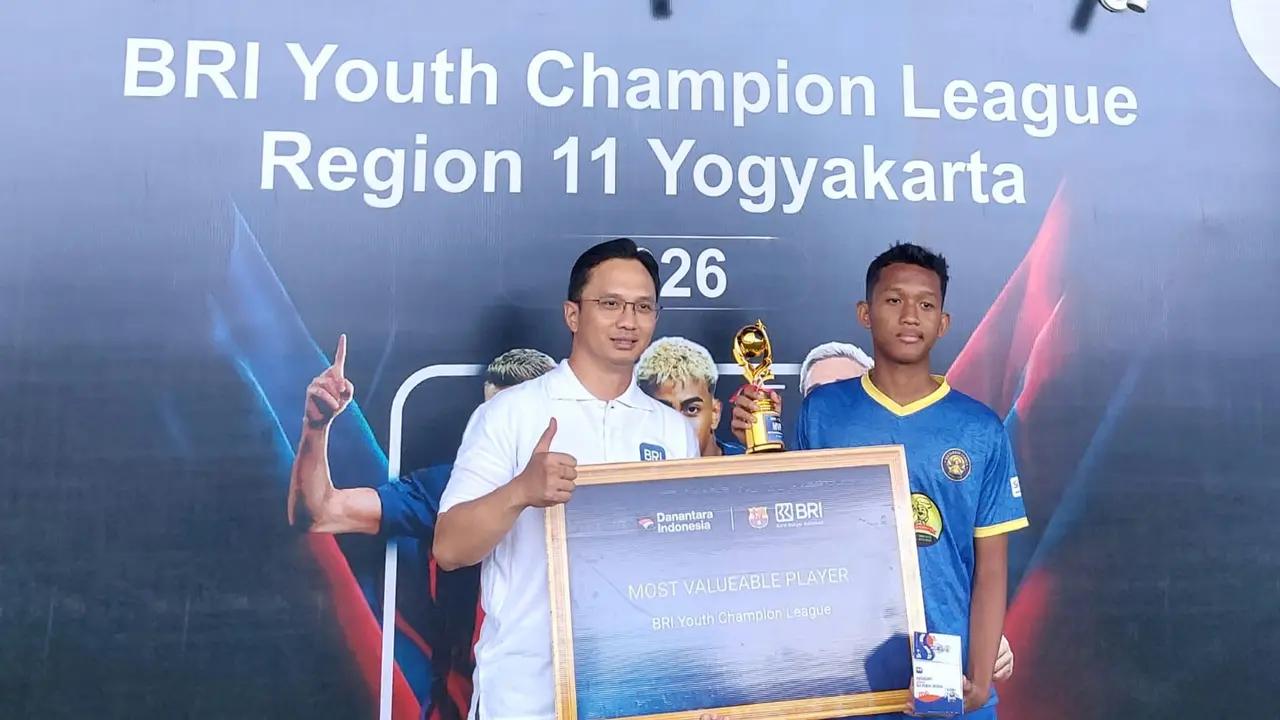 Kisah Nagata, MVP BRI Youth Champion League Yogyakarta yang Terinspirasi Rizky Ridho