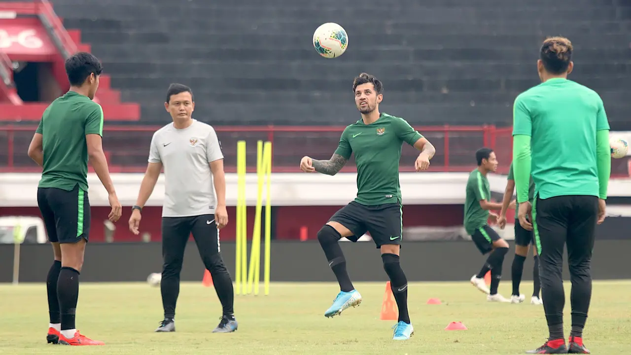 Latihan Timnas Indonesia
