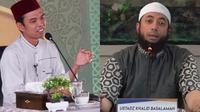 Ustadz Abdul Somad (UAS) dan Ustadz Khalid Basalamah (Foto: Instagram @ustadzabdulsomad_official dan Istimewa)