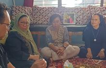 Alissa Wahid Kunjungi Keluarga Iko Juliant, Mahasiswa Unnes Meninggal Saat Demo