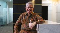 Direktur Utama Bank BJB Yuddy Renaldi, Jakarta, Kamis (12/12/2019). (Liputan6.com/Angga Yuniar)