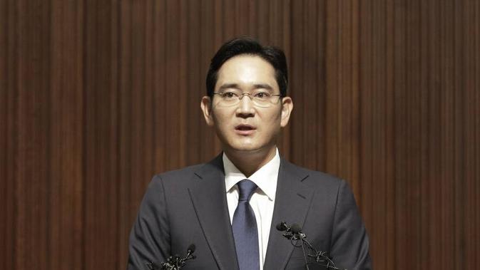 Bos Samsung, Lee Jae-yong, putra dari chairman Samsung Lee Kun-hee. (AP)