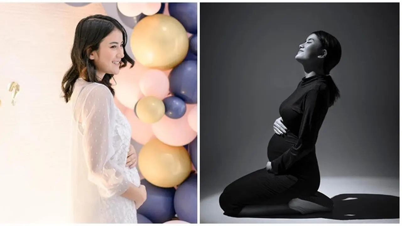 6 Potret Baby Bump Ina Marika, Perut Kian Buncit di Kehamilan 7 Bulan