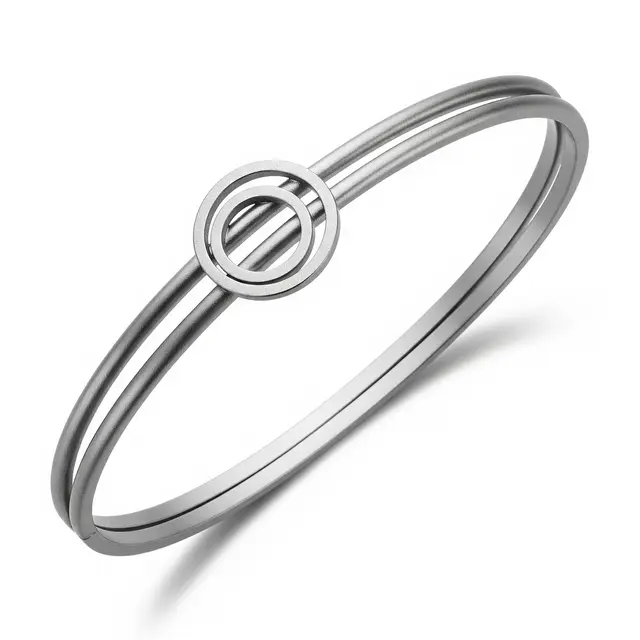 Desain Gelang Bangle Tipis dengan Finishing Matte Kekinian