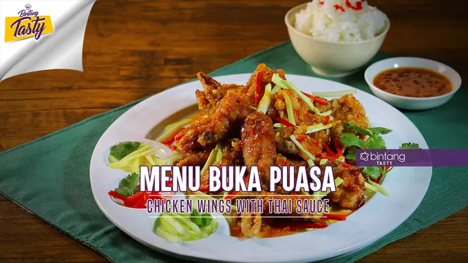 [Bintang] Menu Buka Puasa: Chicken Wings with Thai Sauce