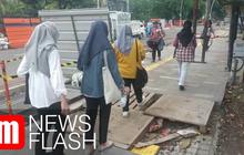 VIDEO: Nasib Trotoar Cikini, Sudah Jadi Dibongkar Lagi