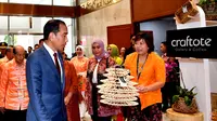Jamkrindo Promosikan UMKM di INACRAFT 2024, Sempat Tarik Perhatian Jokowi