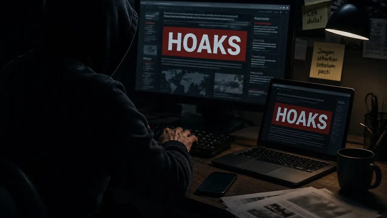 Ilustrasi hoaks